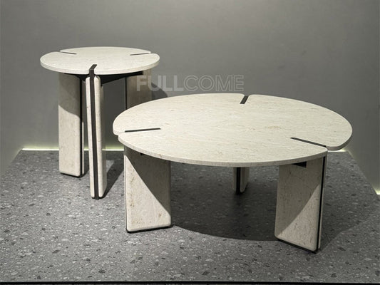 The Quadrant Stone Coffee Table