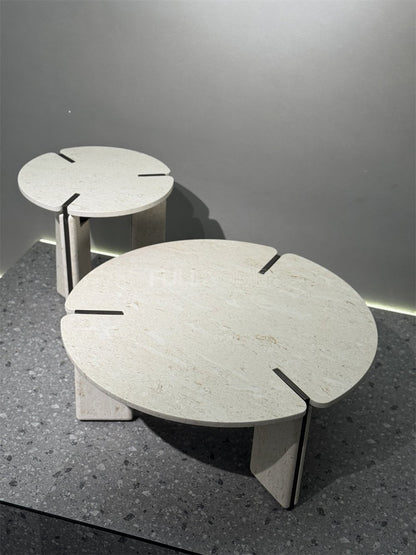 The Quadrant Stone Coffee Table