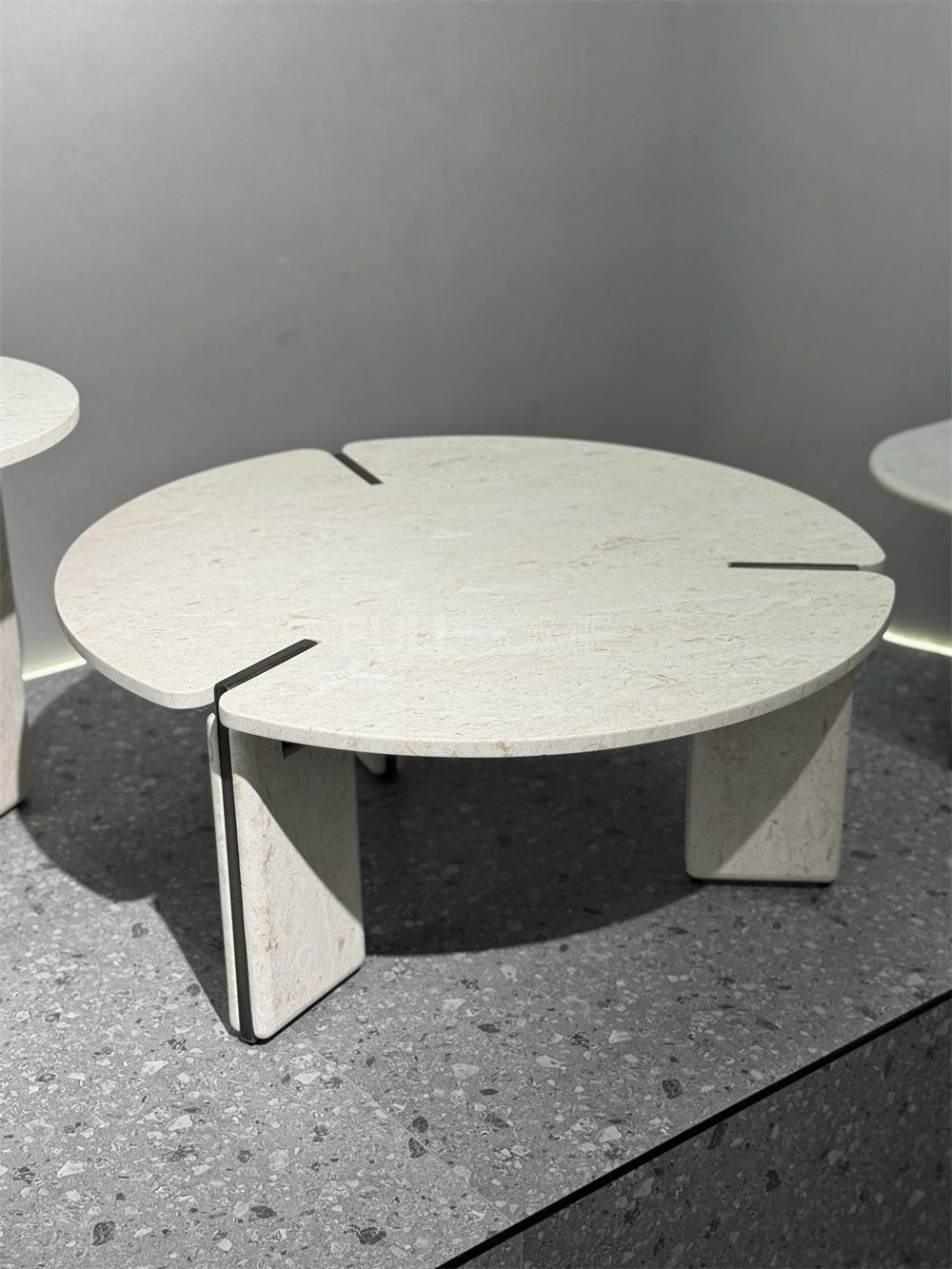The Quadrant Stone Coffee Table