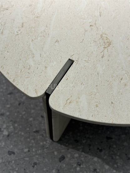 The Quadrant Stone Coffee Table