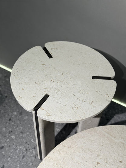 The Quadrant Stone Coffee Table