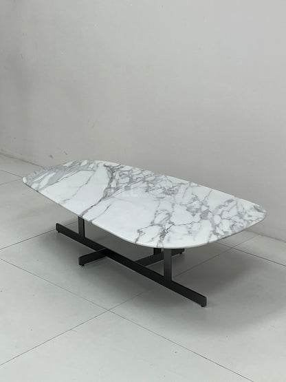 The Trio Stone and Timber Nesting Coffee Tables