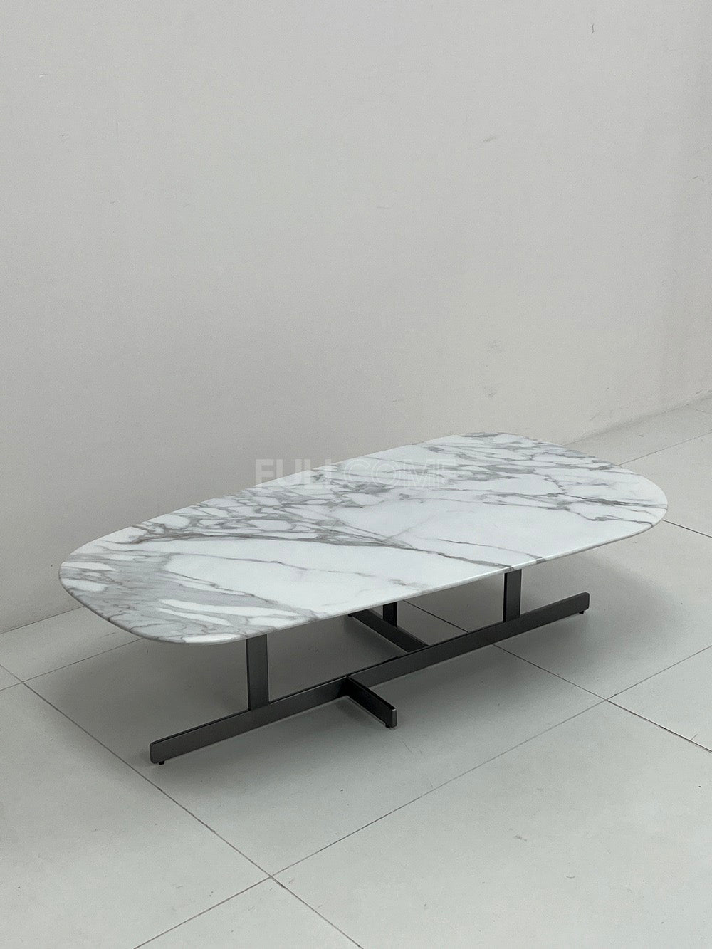 The Trio Stone and Timber Nesting Coffee Tables