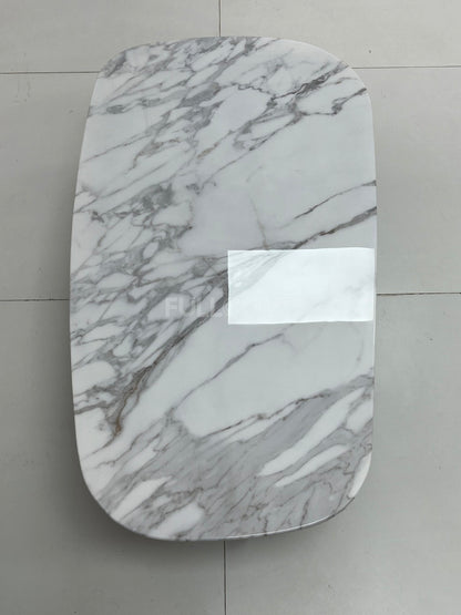 The Trio Stone and Timber Nesting Coffee Tables