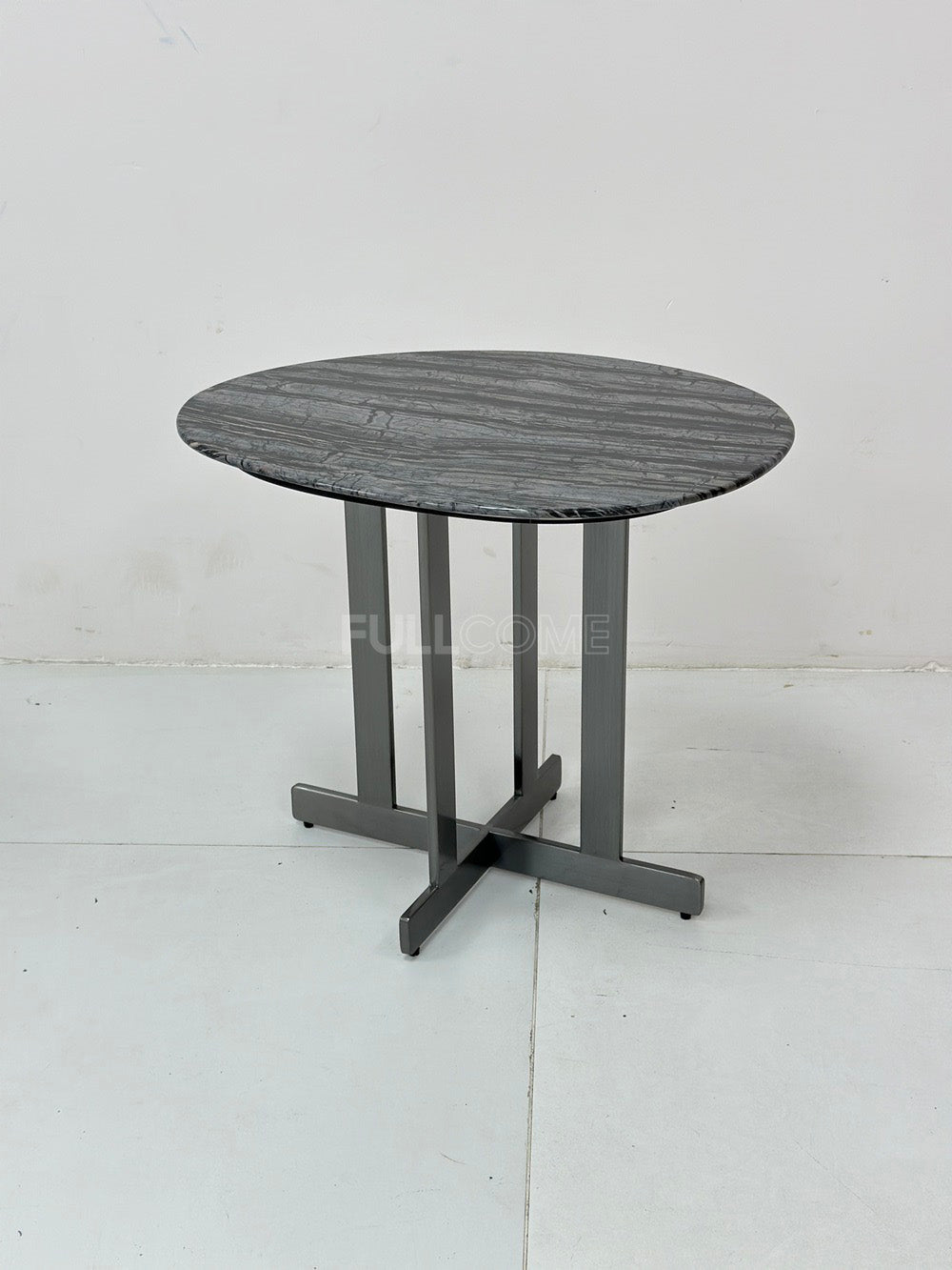The Trio Stone and Timber Nesting Coffee Tables