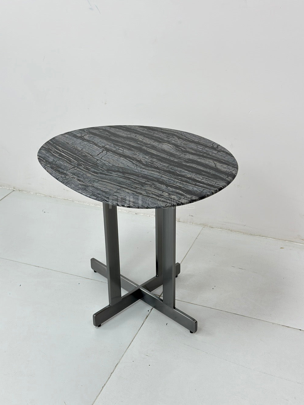 The Trio Stone and Timber Nesting Coffee Tables