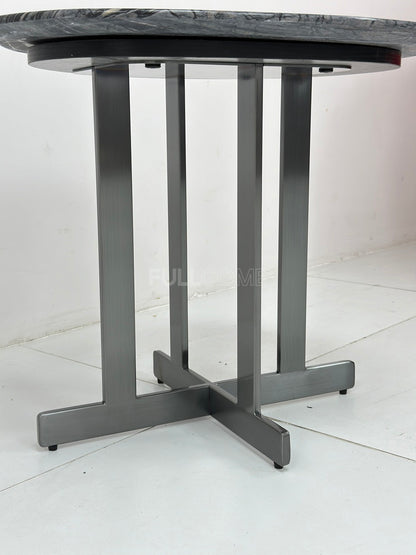 The Trio Stone and Timber Nesting Coffee Tables