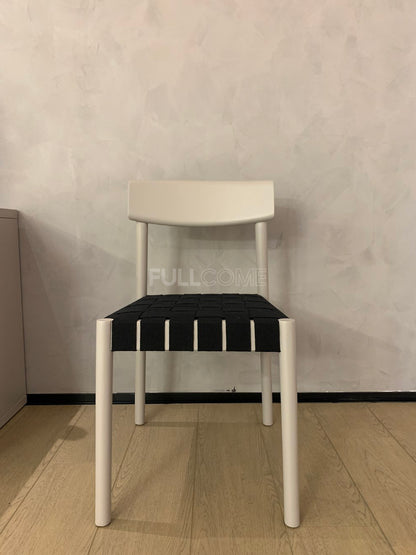 The Strap Weave Dining Chair