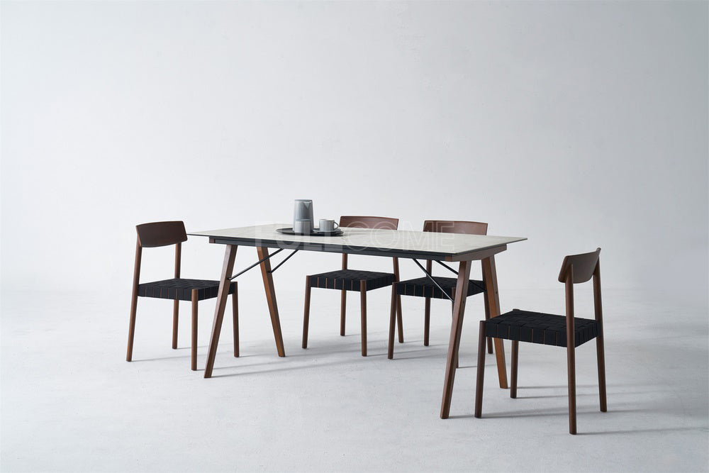 The Strap Weave Dining Chair