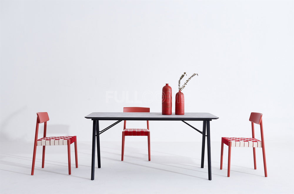 The Strap Weave Dining Chair