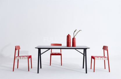 The Strap Weave Dining Chair