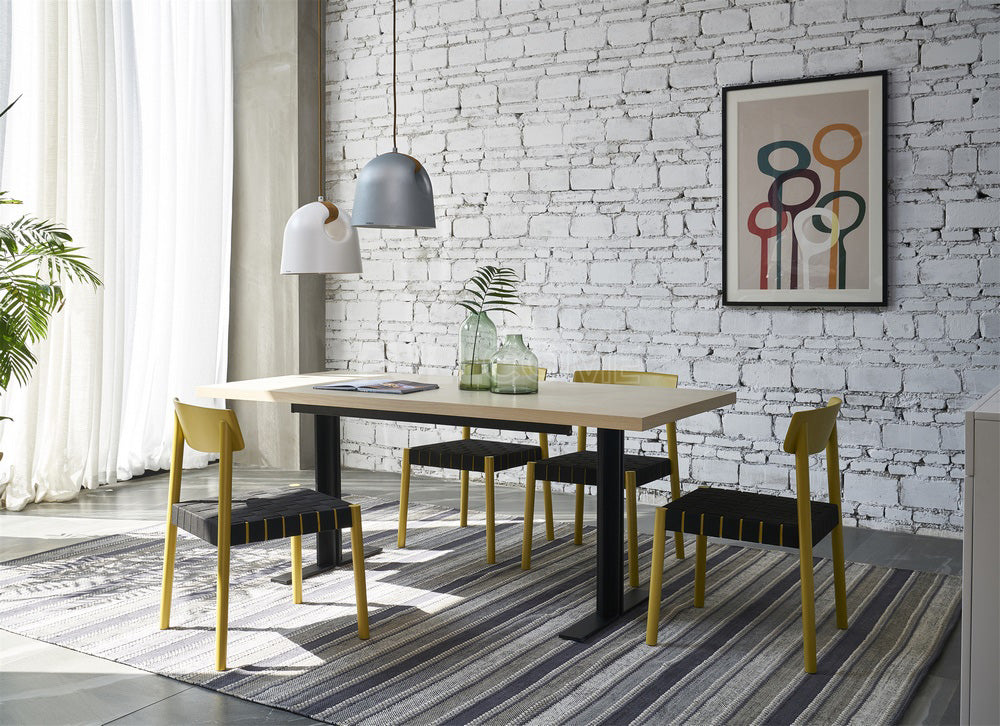 The Strap Weave Dining Chair