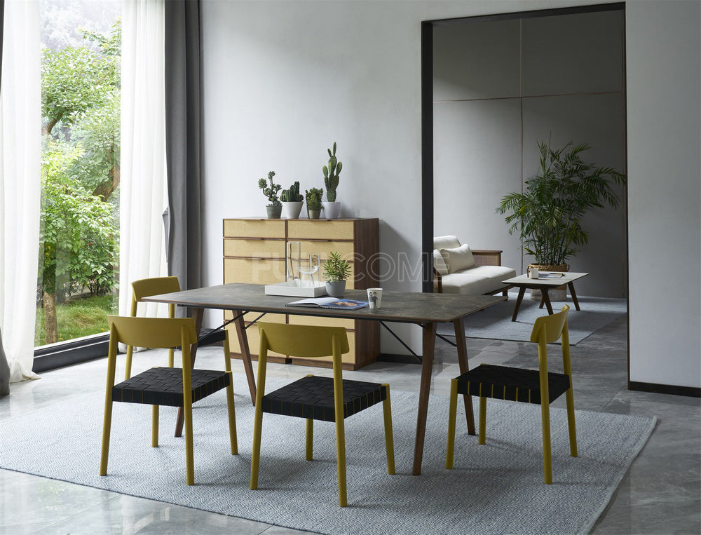 The Strap Weave Dining Chair