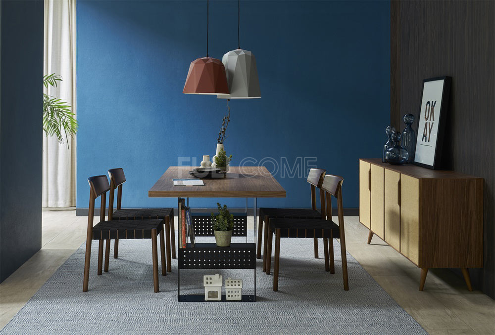 The Strap Weave Dining Chair