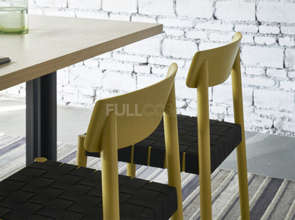 The Strap Weave Dining Chair