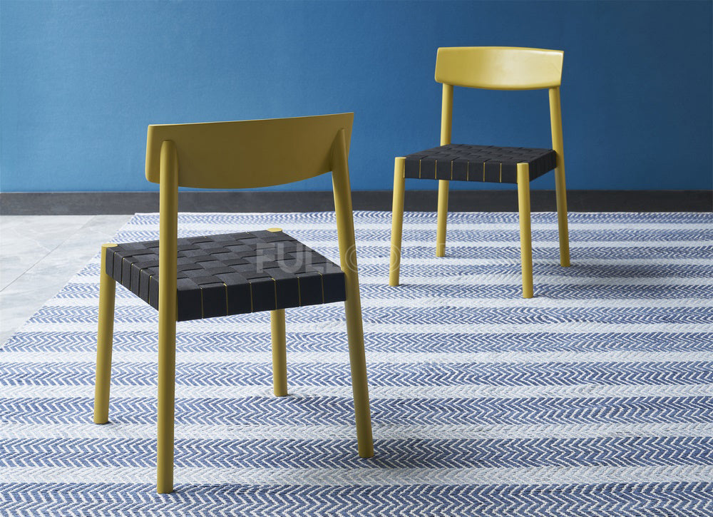 The Strap Weave Dining Chair