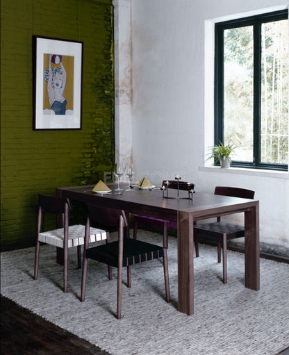The Strap Weave Dining Chair