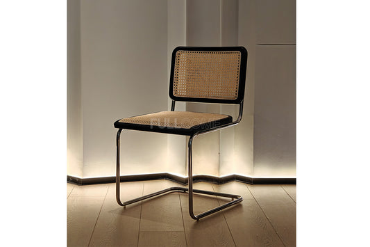 The Cantilever Cane Dining Chair