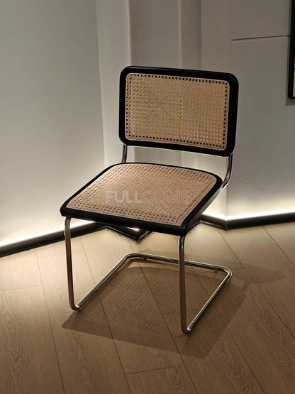 The Cantilever Cane Dining Chair