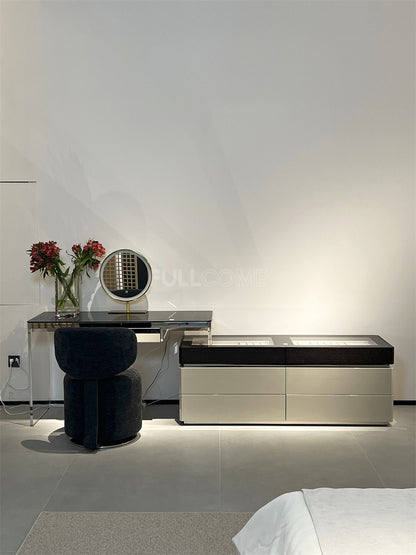 The Glass-Top Vanity