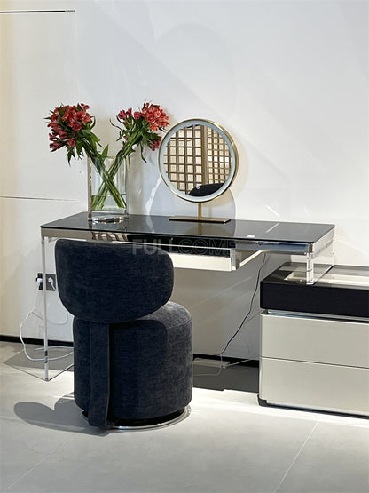 The Glass-Top Vanity