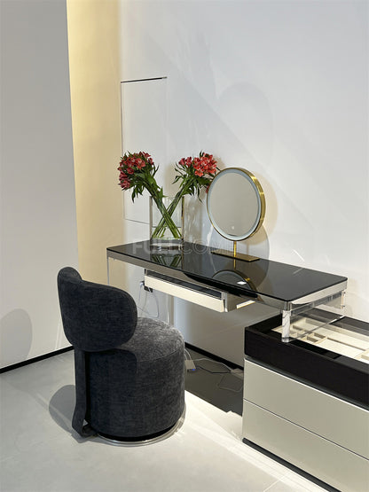 The Glass-Top Vanity