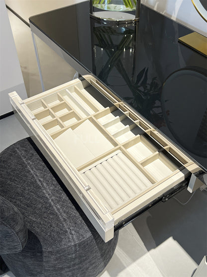 The Glass-Top Vanity
