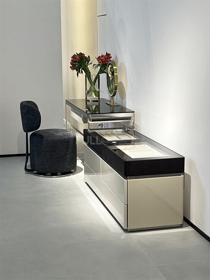 The Glass-Top Vanity