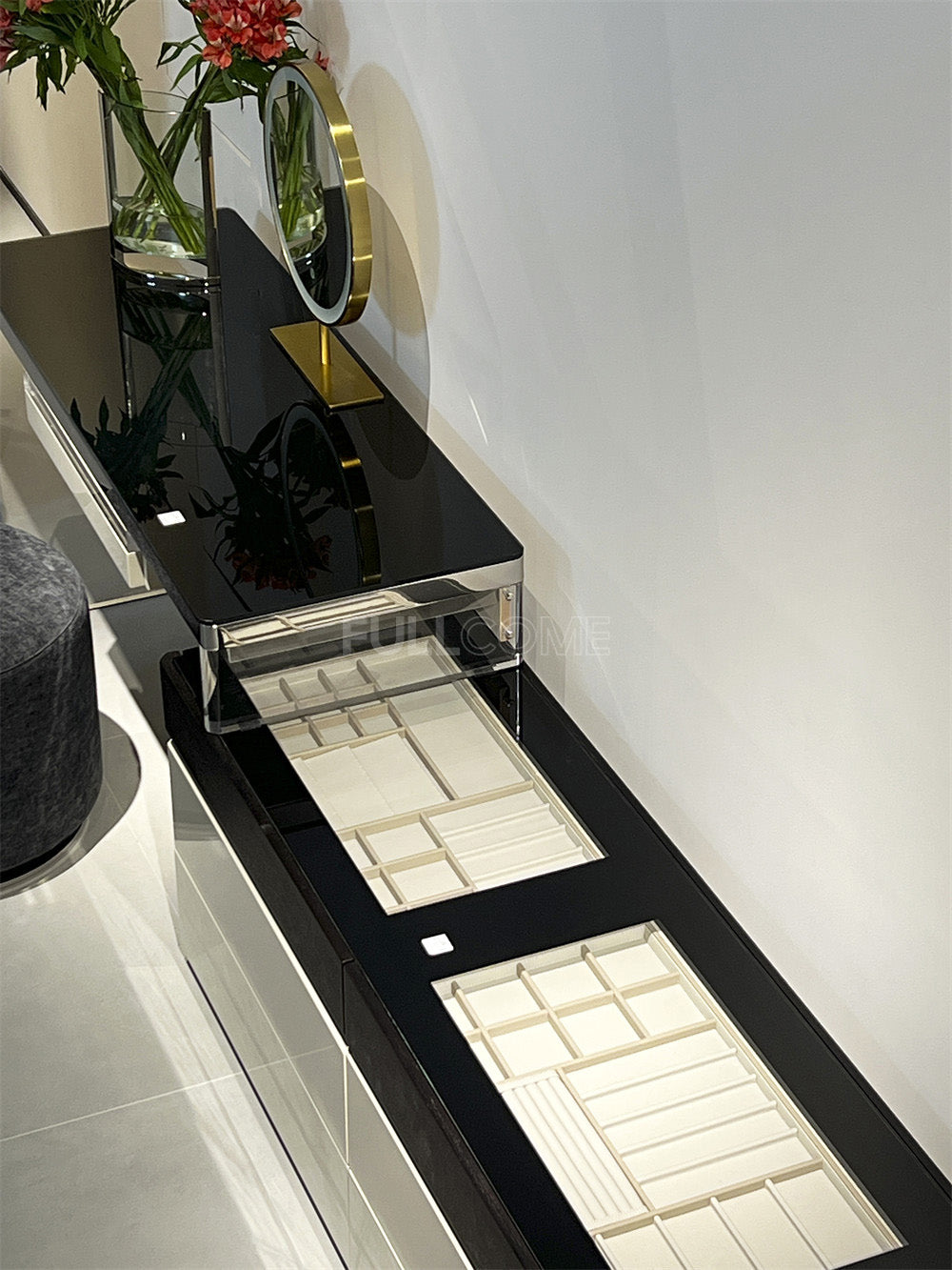 The Glass-Top Vanity