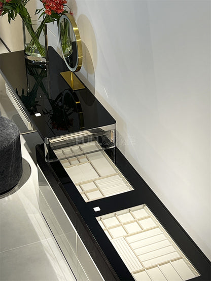 The Glass-Top Vanity
