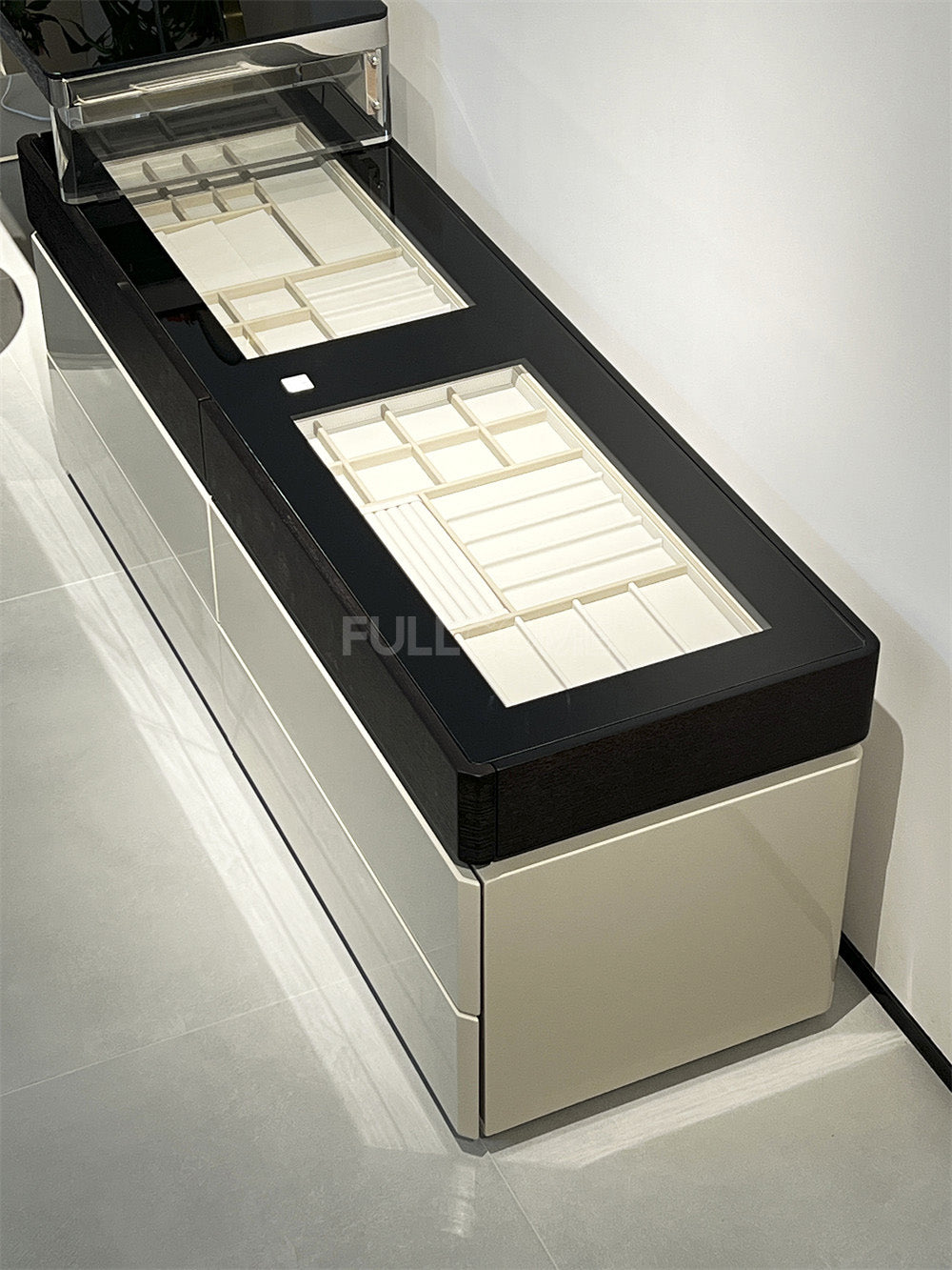 The Glass-Top Vanity