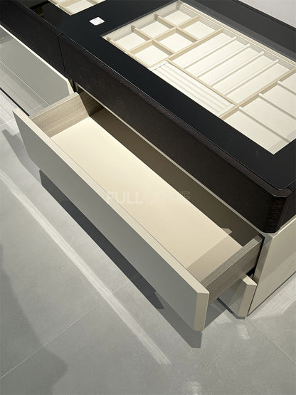 The Glass-Top Vanity