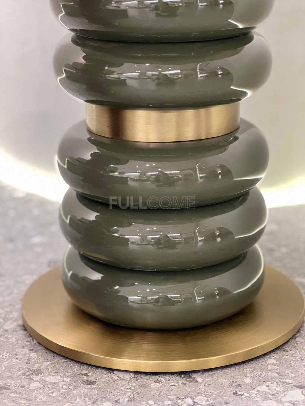 The Stacked-Ring Round Side Tables