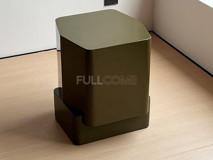The Glossy Block Side Table