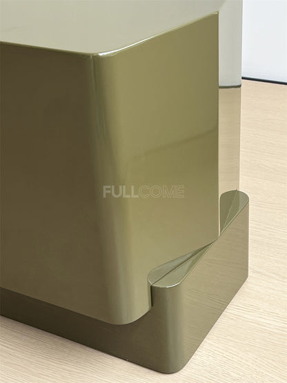 The Glossy Block Side Table