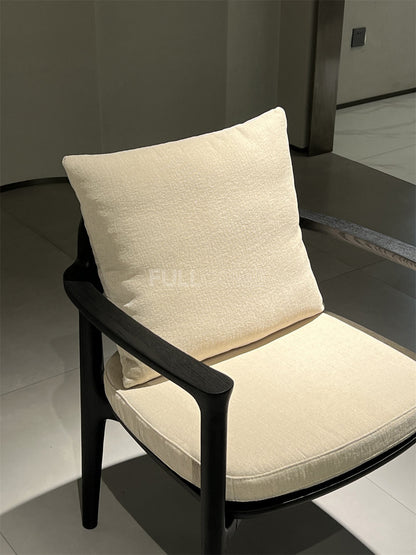 The Ivory Cushion Armchair