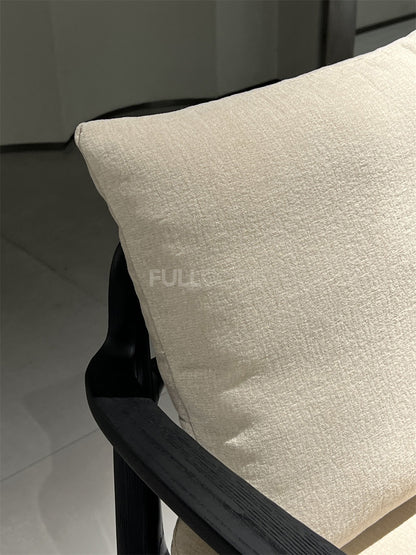 The Ivory Cushion Armchair