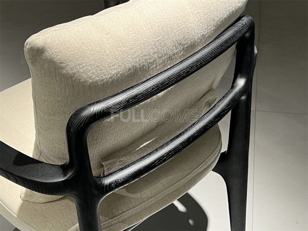 The Ivory Cushion Armchair