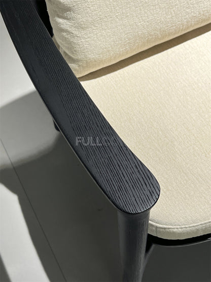 The Ivory Cushion Armchair