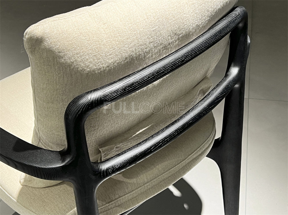 The Ivory Cushion Armchair