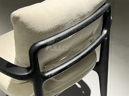 The Ivory Cushion Armchair