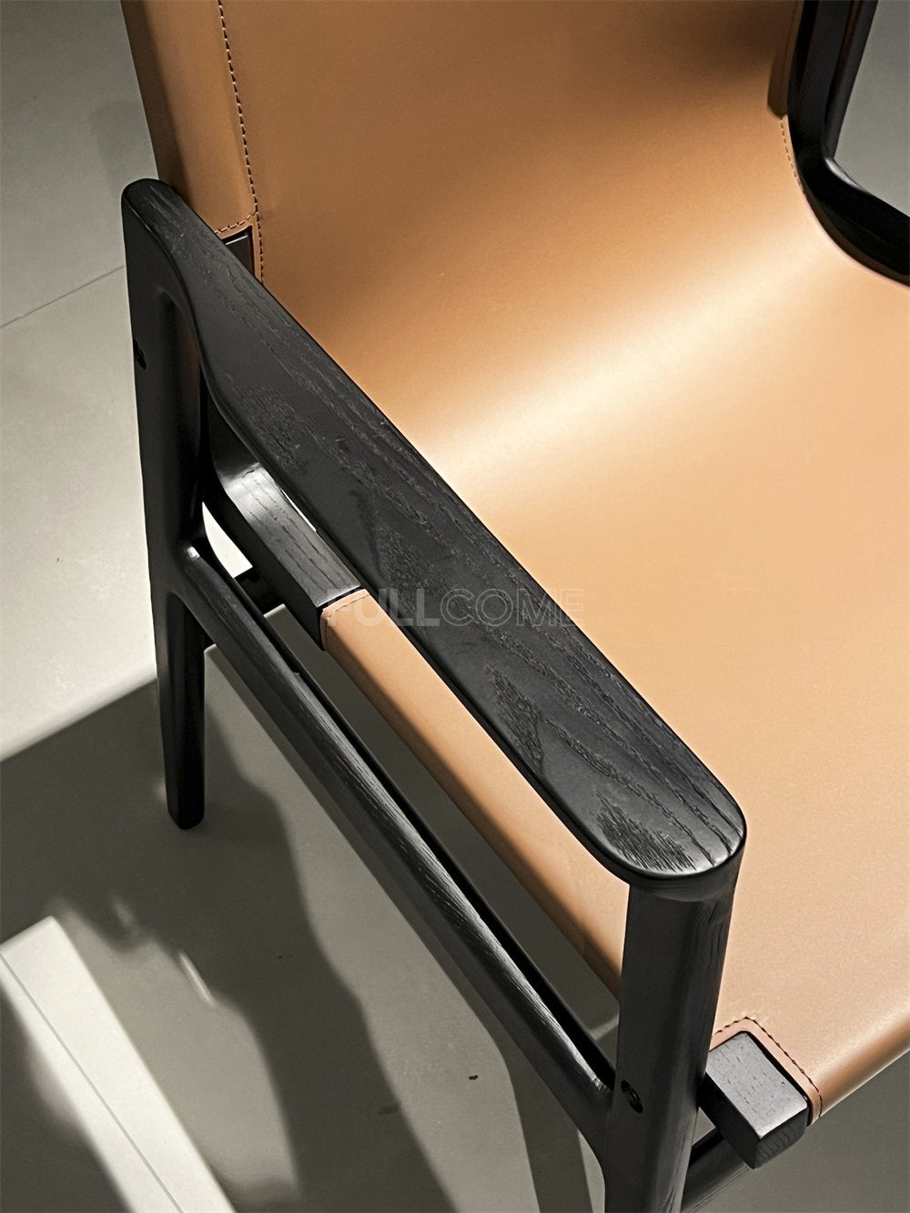 The Tan Sling Lounge Chair