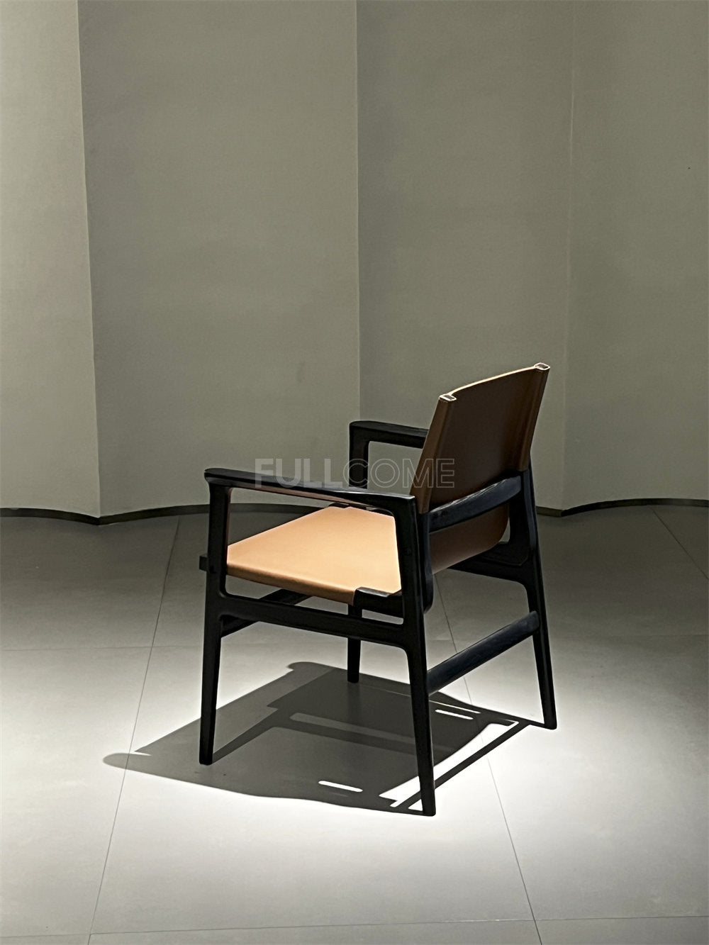 The Tan Sling Lounge Chair