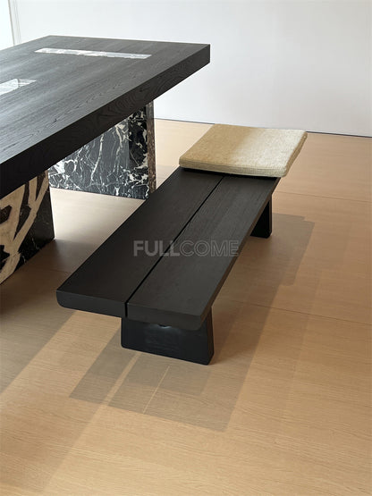 The Plank-Top Dining Bench