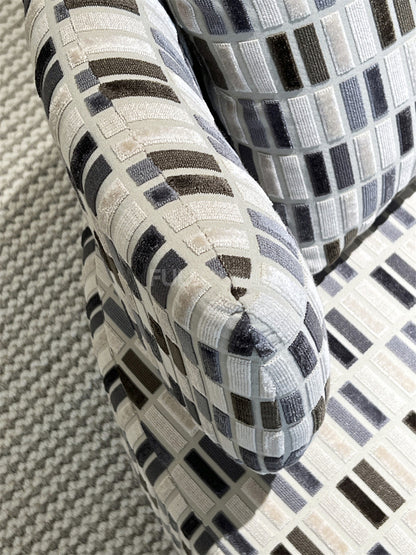The Check Weave Swivel Chair