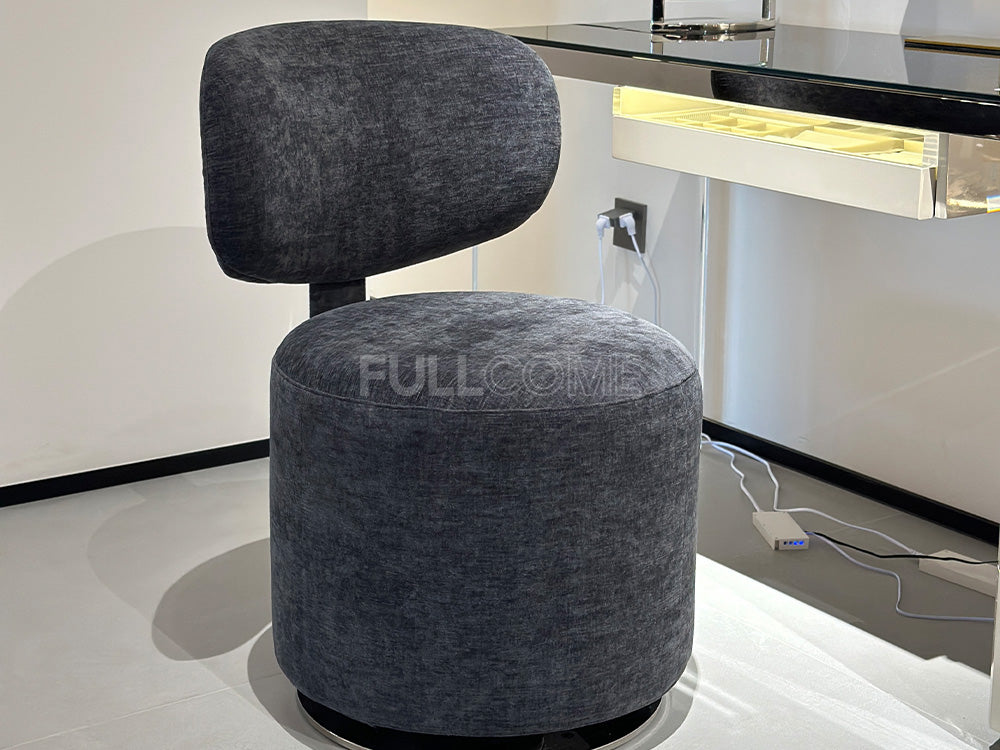 The Barrel Vanity Stool