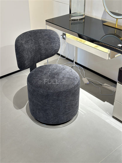 The Barrel Vanity Stool