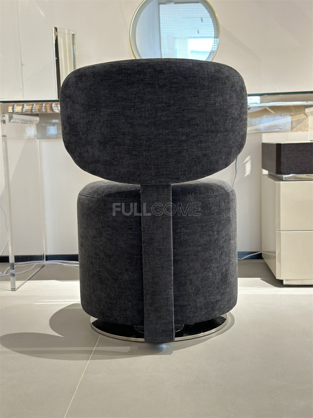 The Barrel Vanity Stool