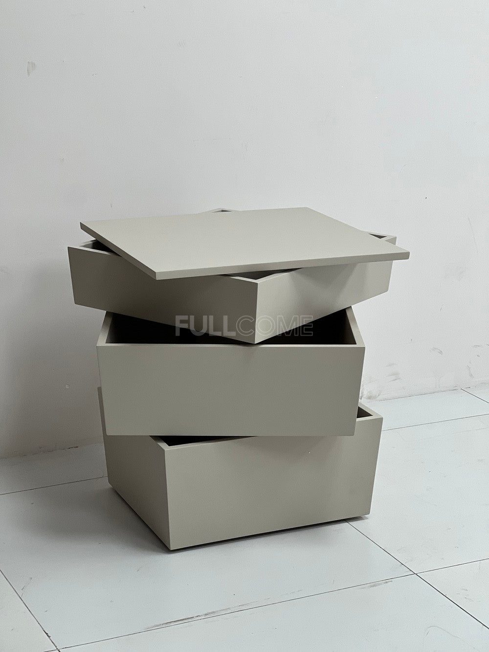 The Stacked Box Nightstand
