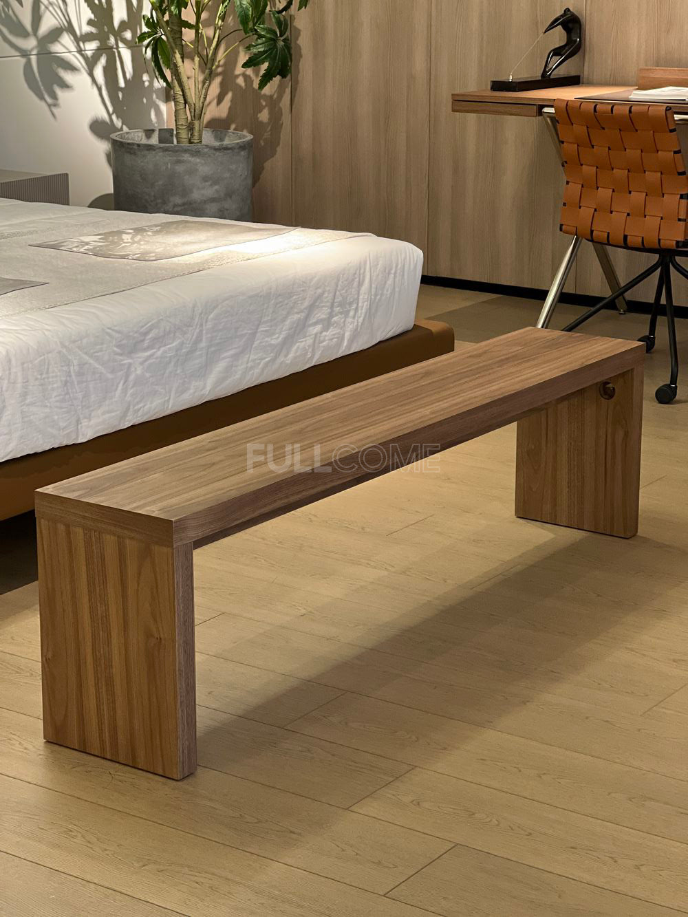 The Panel Leg Bench